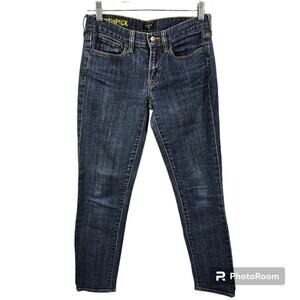 J. Crew Stretch Denim Toothpick Jeans Women's Size 27